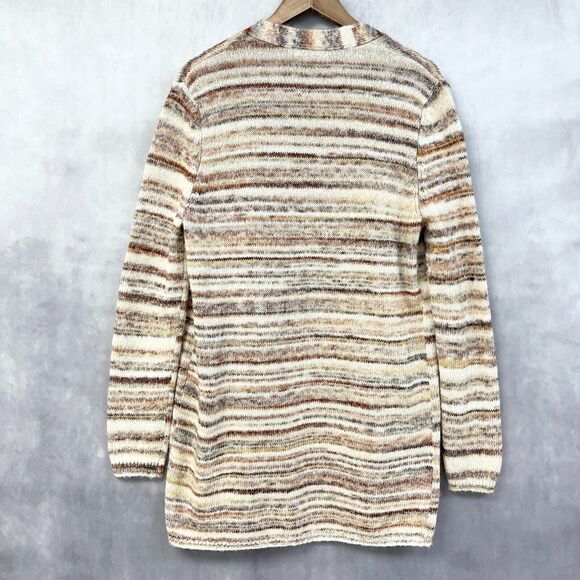 Natural Reflections Cardigan Sweater Womens Small Open Hippie 70s‎ Vibe Woodsy - Picture 4 of 8